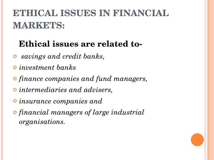 ethical aspects of strategic financial management